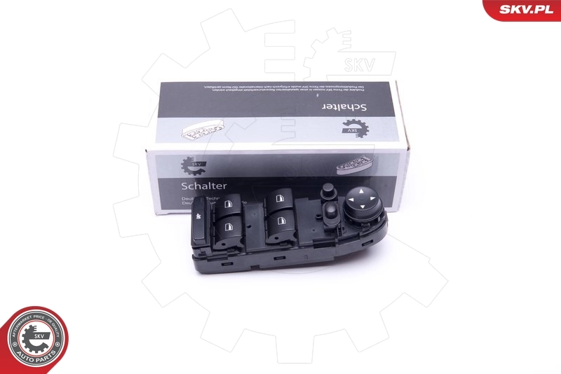 Switch, window regulator
